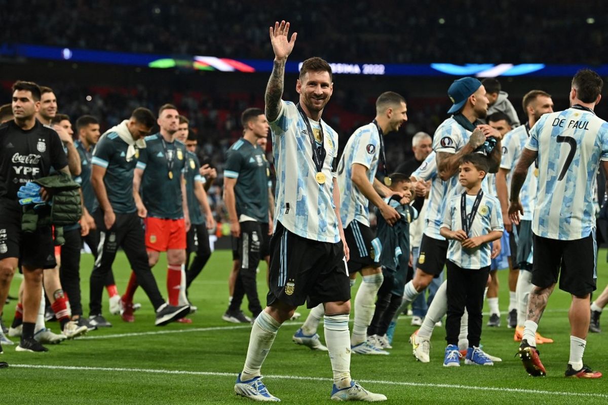 UEFA, Finalissima 2026, CONMEBOL, Spanyol vs Argentina, Lamine Yamal, Lionel Messi, Laga Spanyol Vs Argentina di Finalissima 2026 Resmi Dibatalkan