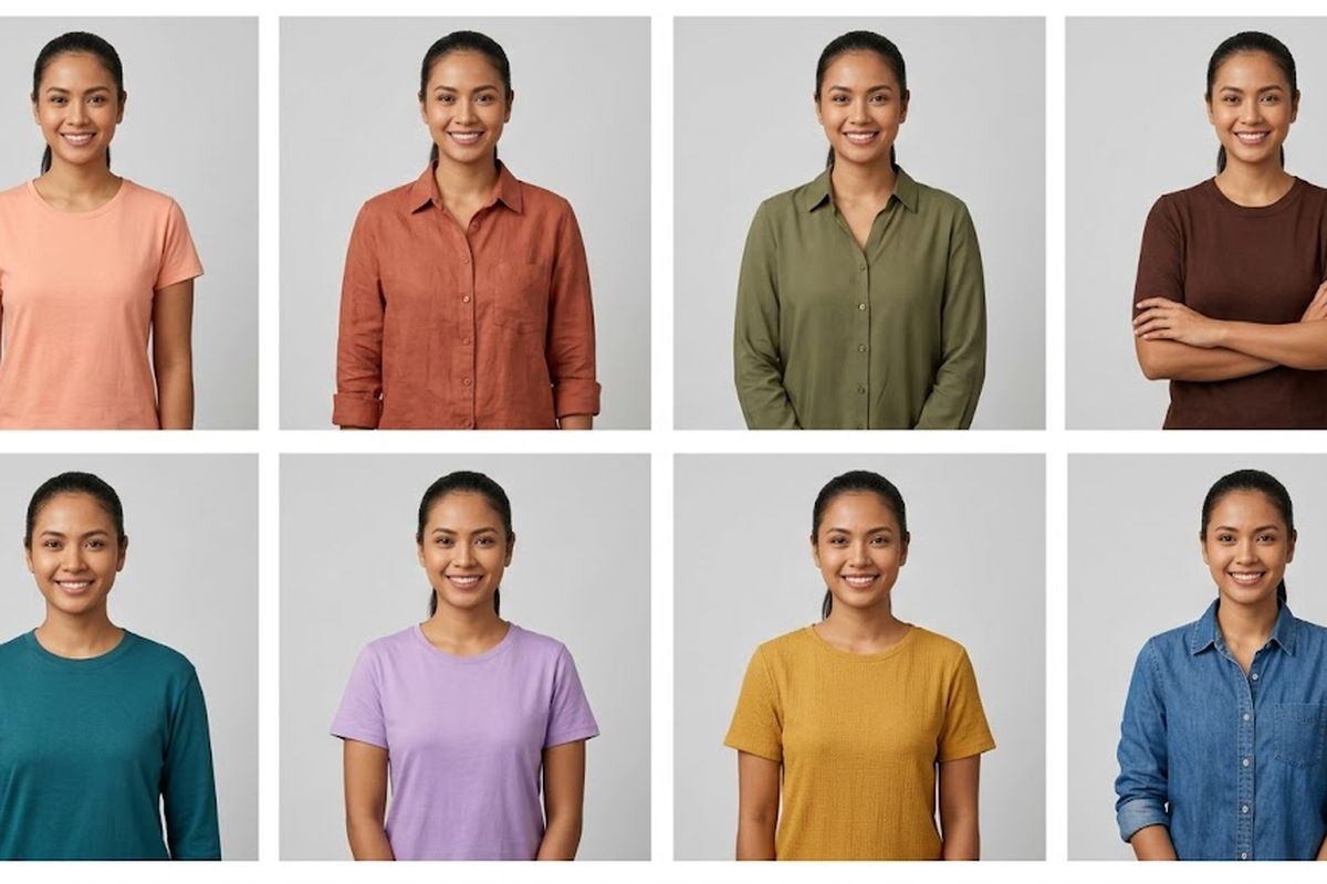 warna baju yang cocok untuk kulit sawo matang, 18 Warna Baju yang Cocok untuk Kulit Sawo Matang, Bikin Lebih Cerah, Warna Baju yang Cocok untuk Kulit Sawo Matang, Warna Netral yang Cocok untuk Kulit Sawo Matang, Warna Gelap yang Bikin Kulit Lebih Glowing, Warna Cerah yang Cocok untuk Kulit Sawo Matang, Warna Earth Tone yang Paling Aman, Warna Tambahan yang Bikin Penampilan Makin Standout, Warna yang Sebaiknya Dihindari, Tips Memilih Warna Baju untuk Kulit Sawo Matang, Kesimpulan