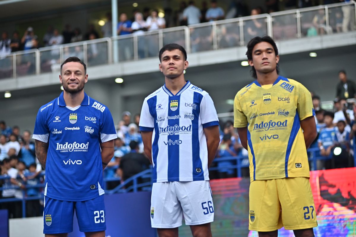 Persib, Persib Bandung, jersey Persib, AFC Champions League Two, Adhitia Putra Herawan, ACL 2, Persib Bandung vs Manila Digger, Alasan Persib Tak Bisa Pakai Jersey Kandang Melawan Manila Digger
