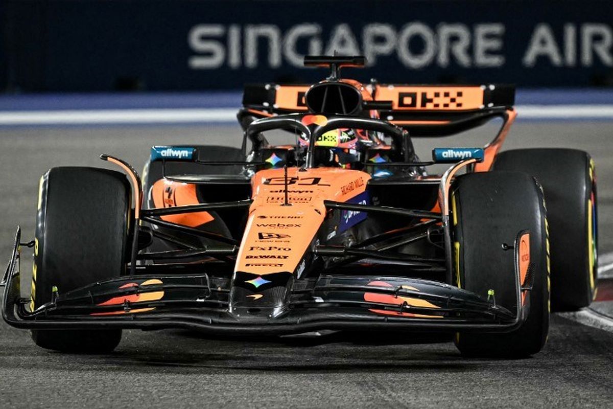 Formula 1, McLaren, Lando Norris, Oscar Piastri, Drama di F1 GP Singapura 2025: Ketegangan Pebalap Warnai Gelar McLaren