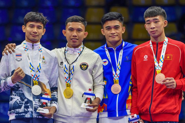 Kickboxing, Kickboxing Indonesia, SEA Games 2025, Bantu Kickboxing Penuhi Target Medali SEA Games, Riyan Jefri Bakal Gunakan Bonus Buat Hal Ini