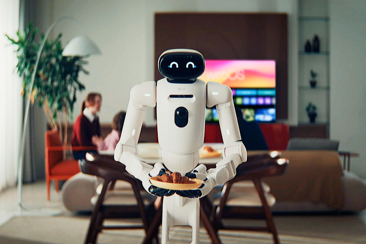 robot, LG Electronics, robot humanoid, LG CLOiD, LG Pamer Robot ART Bertenaga AI di CES 2026, Bisa Masak, Cuci, hingga Lipat Baju