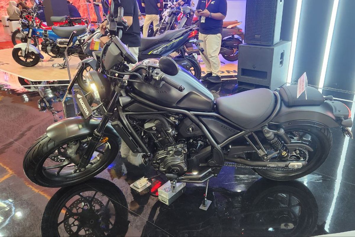 desain cruiser modern, Honda Rebel 1100, IIMS 2026, Spesifikasi Motor Honda Termahal di IIMS 2026