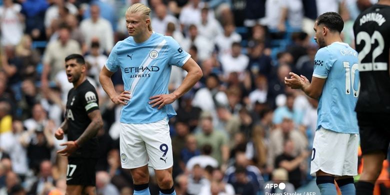 Manchester City, Jose Mourinho, Liga Inggris, Premier League, Arsenal, Antonio Conte, Man City, Man City vs Arsenal, Manchester City vs Arsenal, Thomas Frank, liga inggris 2025-2026, Man City vs Tottenham 0-2: Thomas Frank Setara Mourinho dan Conte