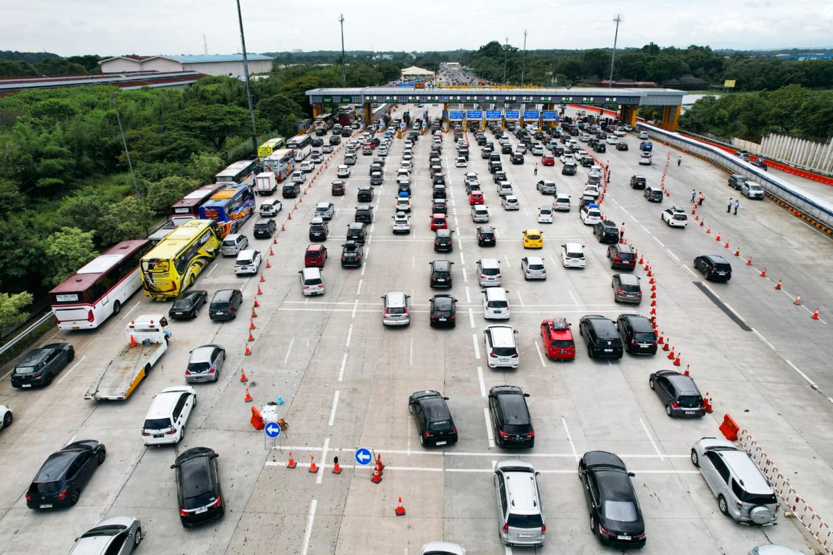 Jasa Marga, mudik Lebaran, Arus Mudik Lebaran 2026, 3,6 Juta Kendaraan Bakal Lewat Jalan Tol