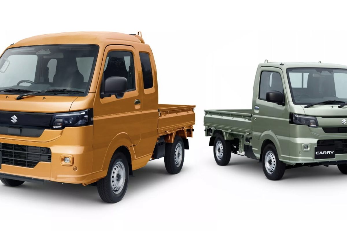 truk kei, fitur keselamatan, Suzuki carry, pembaruan desain, Inilah Penyegaran Suzuki Carry Setelah 12 Tahun
