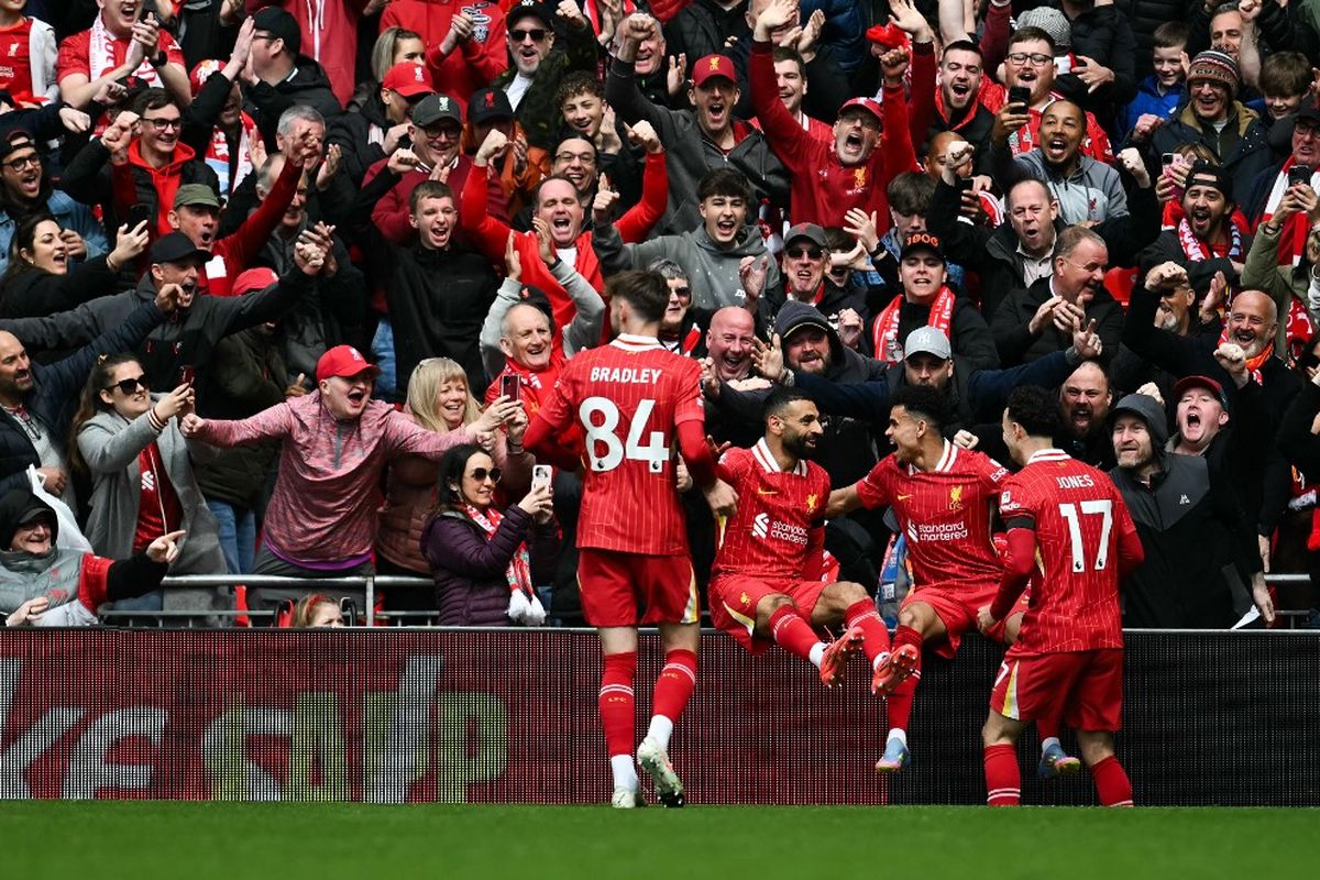 Liverpool, Arne Slot, Liga Inggris, Tottenham Hotspur, Premier League, Jadwal Liga Inggris, Liverpool vs Tottenham, liverpool, Liverpool vs Tottenham Hotspur, Liverpool Vs Tottenham Hotspur: 1 Poin Lagi, The Reds Siap Tuntaskan Pekerjaan