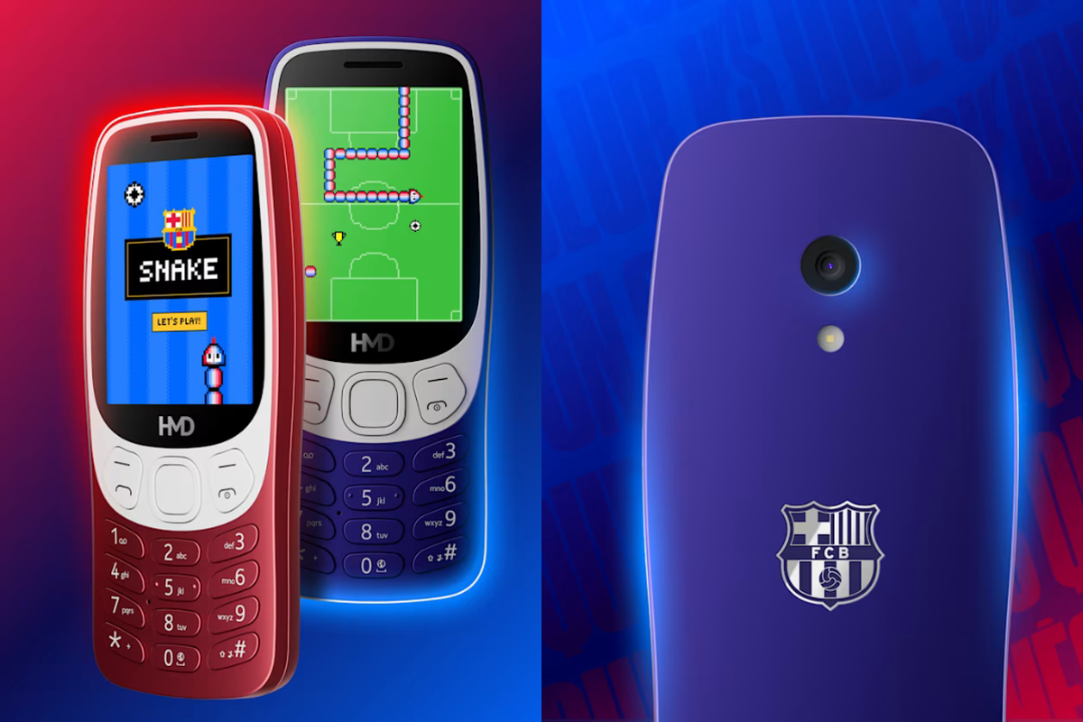 Nokia 3210, pasar China, edisi FC Barcelona, nokia 3210, Pasar China, HMD Barca 3210, spesifikasi HMD Barca 3210, harga HMD Barca 3210, HP Fitur Nokia 3210 Edisi FC Barcelona Dirilis, Dibekali AI DeepSeek
