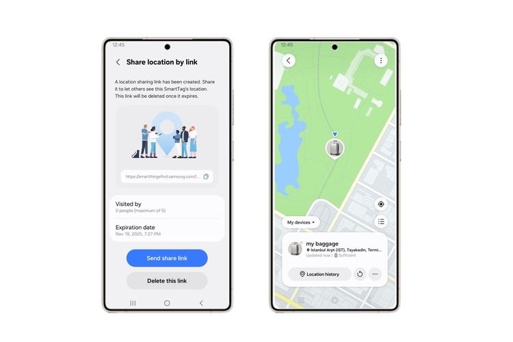 Samsung, Turkish Airlines, SmartThings, SmartTag, Smarttag, bagasi hilang, Bagasi Penumpang Maskapai Ini Kini Bisa Dilacak Samsung