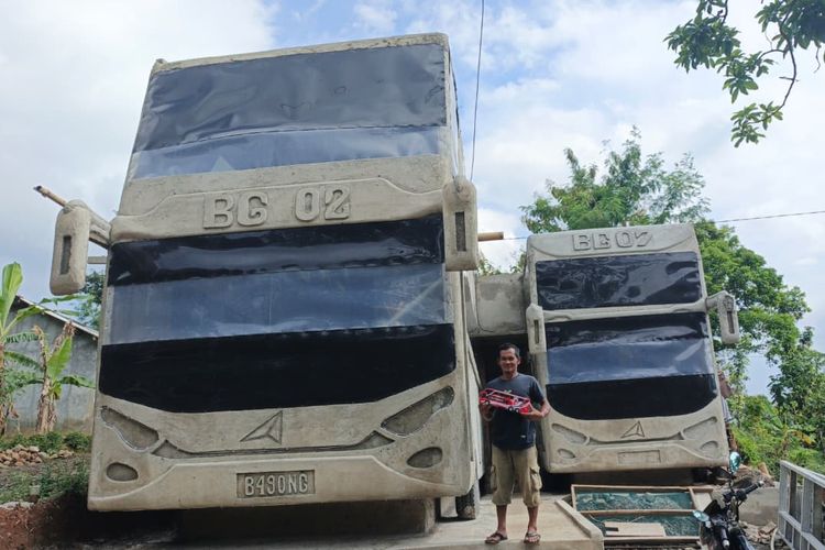 Rumah Mirip Bus Agra Mas di Jatipurno, Ini Cerita Lengkapnya
