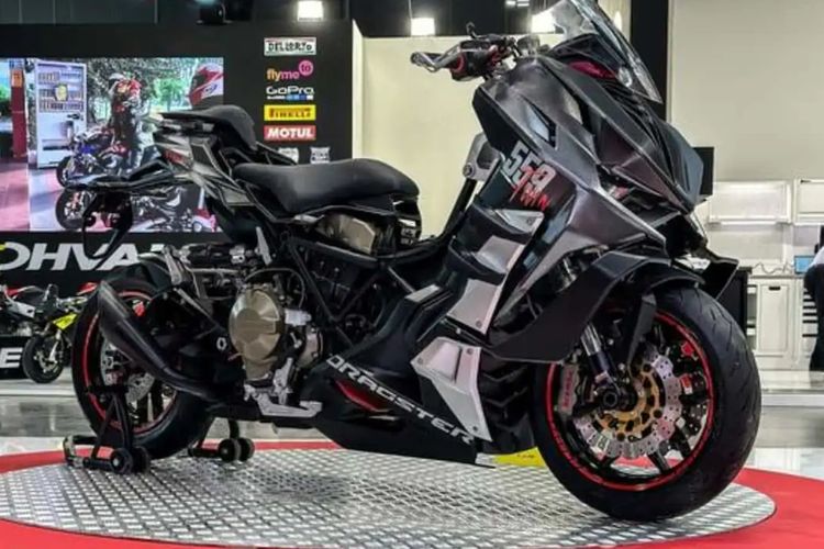 Italjet Dragster, Transmisi manual, QJMotor, skuter sport, QJMotor Siapkan Skuter 700cc, Siap Bersaing di Pasar