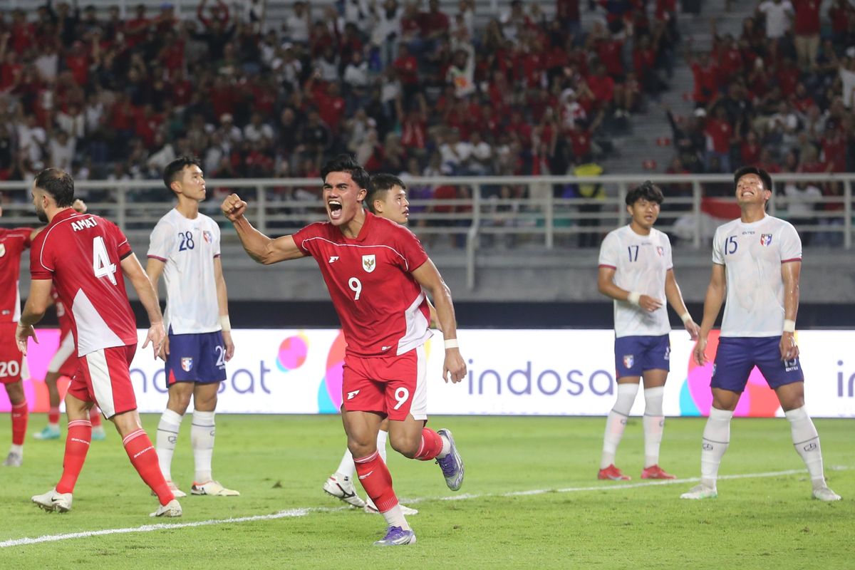 Timnas Indonesia, Indonesia vs Taiwan, Timnas Indonesia Vs Taiwan, Hasil Indonesia vs Taiwan, Link Live Streaming Timnas Indonesia Vs Taiwan, Hasil Timnas Indonesia vs Taiwan, Skor Timnas Indonesia vs Taiwan, timnas indonesia vs chinese taipei, timnas indonesia vs china taipei, Live Hasil Timnas Indonesia Vs Taiwan 5-0: Ramadhan Sananta Lanjutkan Pesta Garuda