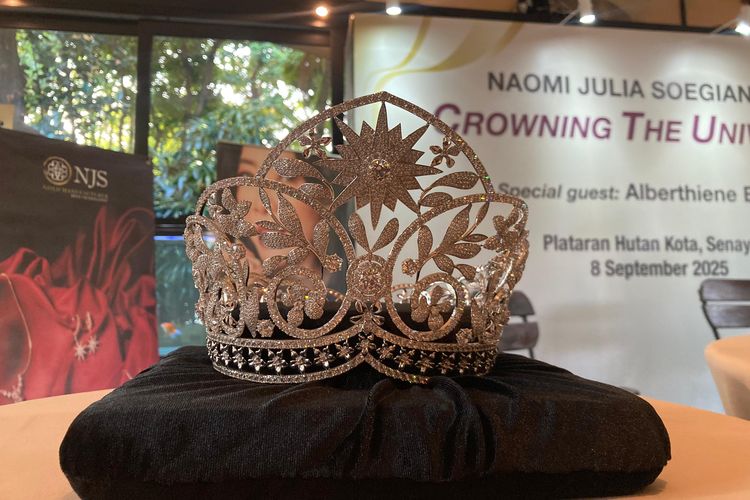 Miss Universe, Miss Universe Indonesia, mahkota Miss Universe, njs gold, miss universe singapore, miss universe hong kong, Cerita NJS Gold Merancang Mahkota Miss Universe untuk 3 Negara