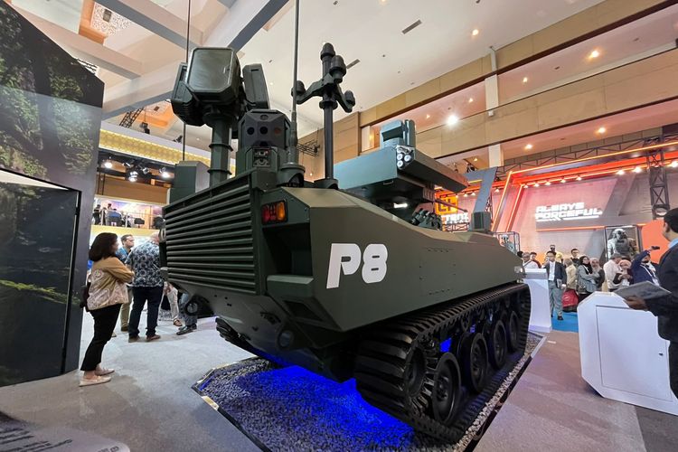 kendaraan tempur, P8 Light Tank, tank hybrid, Tank Hybrid, PT SSE, Mobil Hybrid, Tank Hybrid buatan Tangerang Siap Ekspor