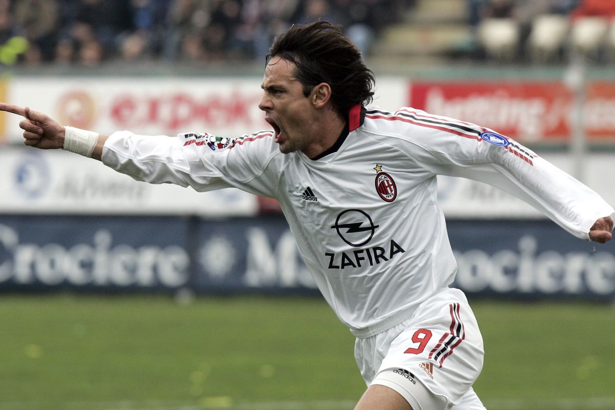 AC Milan, Reggina, Liga Italia, Andriy Shevchenko, Filippo Inzaghi, Ricardo Kaka, Serie A, Momen Pippo Inzaghi dan Kaka Jadi Monster Gol AC Milan 20 Tahun Silam