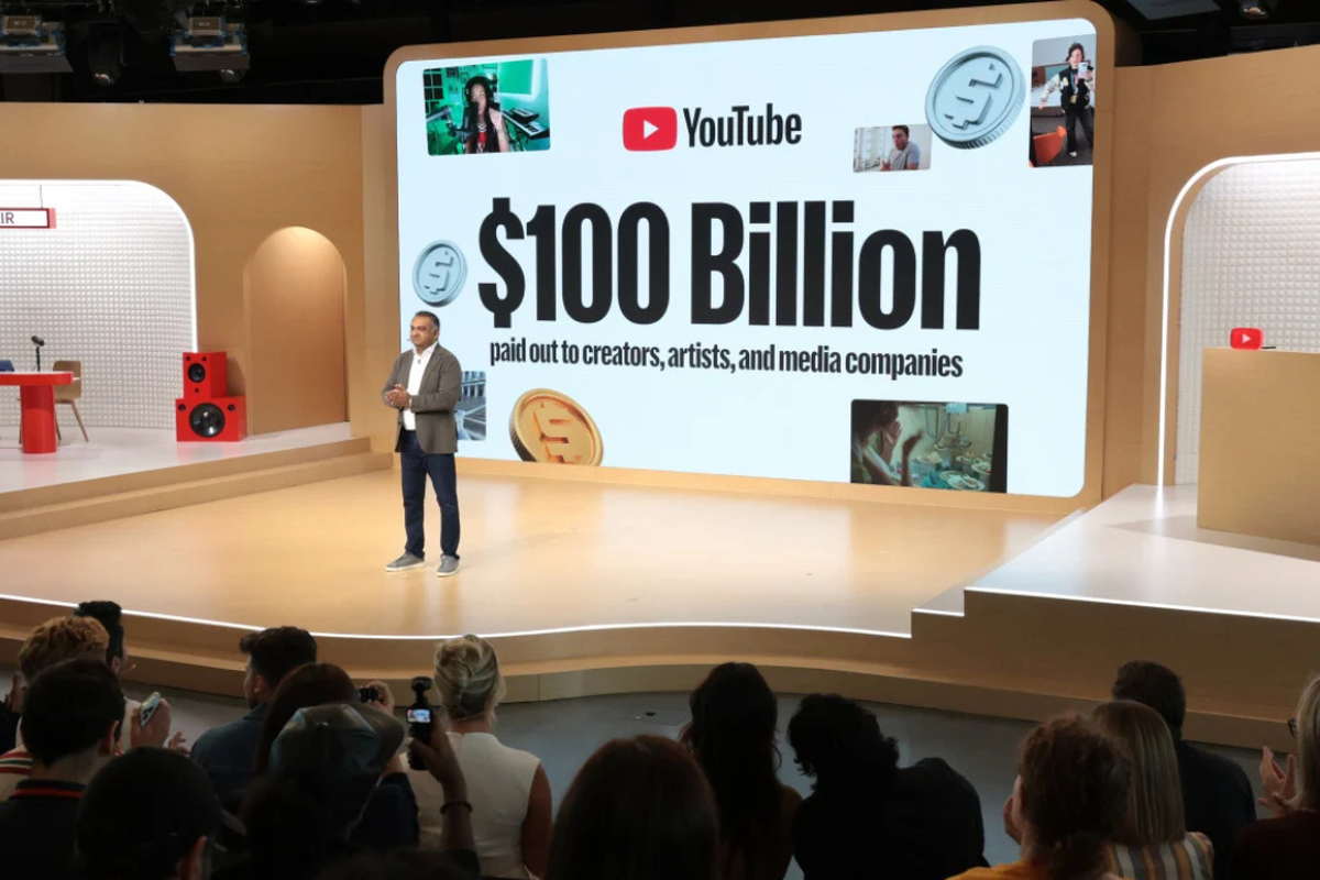 YouTube, gaji, content creator, gaji content creator YouTube, YouTube Ungkap Bayaran Fantastis Kreator, Tembus Rp 1.600 Triliun dalam 4 Tahun