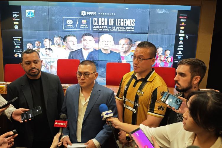 Clash of Legends, Hardiyanto Kenneth, Barcelona, Clash of Legends 2026 Ikut Dongkrak UMKM hingga Sport Tourism Jakarta