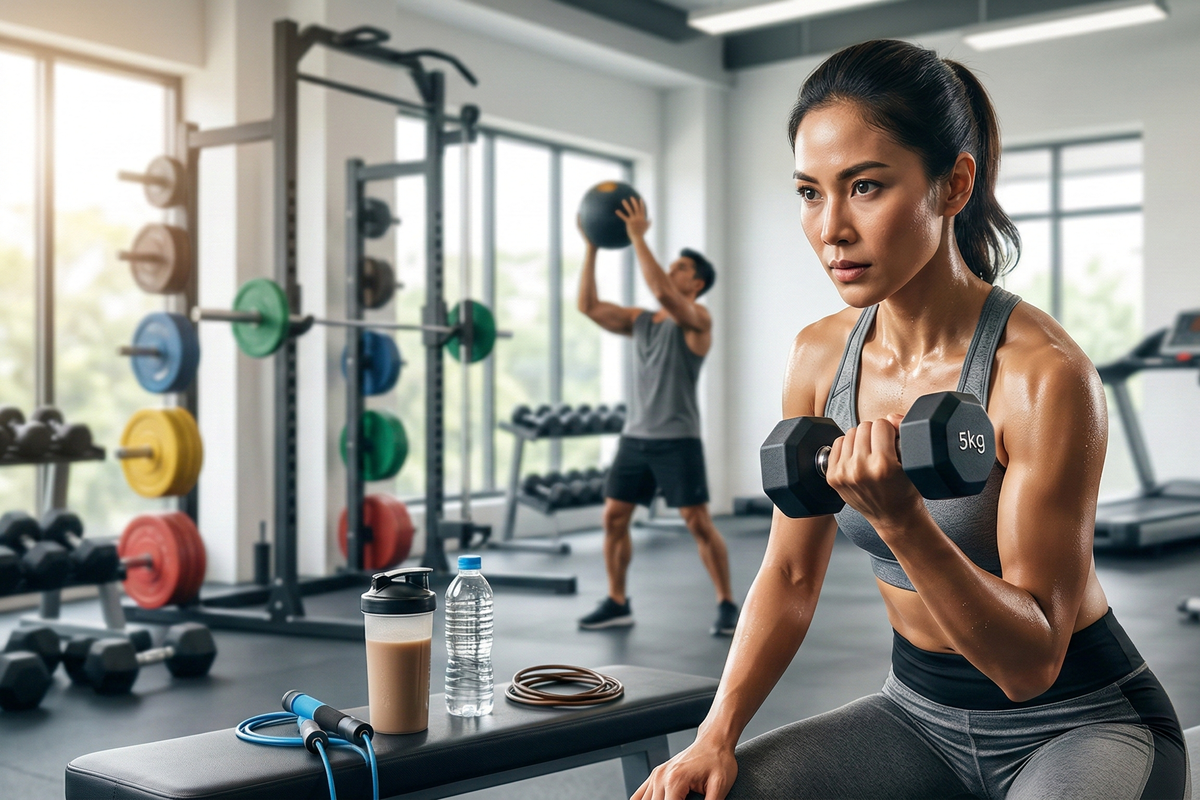metabolisme, massa otot, kesehatan, Kebutuhan energi, strategi diet, Metabolisme Setelah 30 Tahun Lebih Dipengaruhi Massa Otot, Bukan Usia, Mengapa massa otot berpengaruh pada metabolisme?, Perubahan setelah usia 30 tahun, Latihan beban sebagai strategi utama, Kombinasikan dengan latihan aerobik, Perhatikan asupan nutrisi