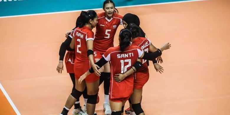 Bahrain, Timnas Voli Putri Indonesia, marcos sugiyama, Asian Youth Games, Asian Youth Games 2025, Timnas voli putri U18 Indonesia, Timnas Voli Putri Indonesia Raih Perak, Marcos Sugiyama: Kami Bangga