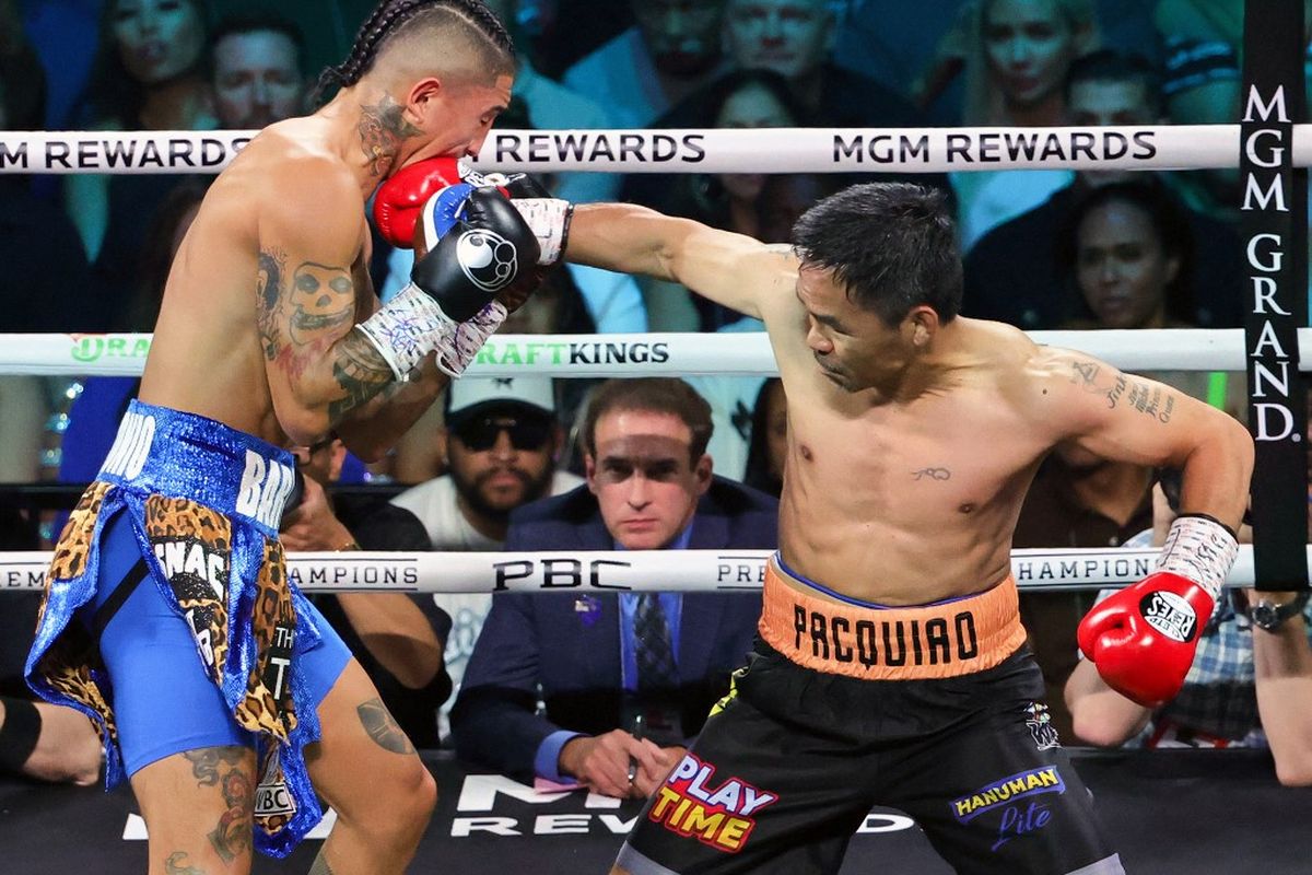 Manny Pacquiao, Mario Barrios, Mario Barrios vs Manny Pacquiao, tinju dunia, mario barrios vs manny pacquiao, mario barrios, Kata Manny Pacquiao Usai Kemenangannya 