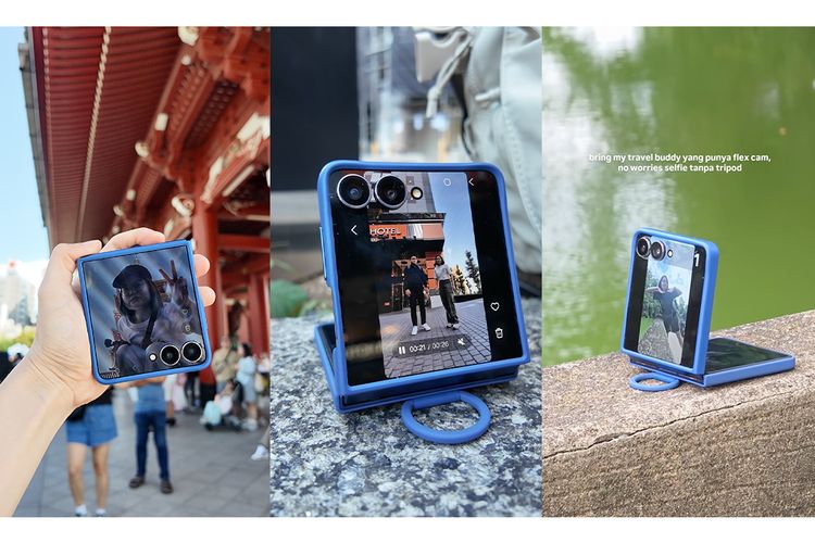Android, Smartphone, Samsung, fitur, Traveling, google gemini, samsung z flip 7, samsung galaxy z flip 7, Tokyo Game Show 2025, Mudahnya Bikin Konten dan Cari Rute Kereta Pakai Layar Depan Samsung Z Flip 7