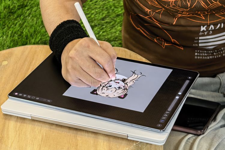 Tablet, Huawei, MatePad Pro Max, Huawei MatePad, Saya Menjajal Huawei MatePad Pro Max Langsung di Thailand, Setipis Biskuit