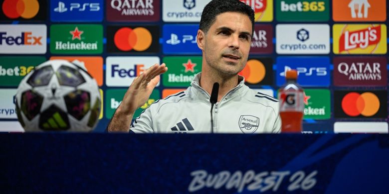 Liga Champions, Arsenal, PSG vs Arsenal, Mikel Arteta, Paris Saint-Germain, Luis Enrique, Siaran Langsung PSG Vs Arsenal di Final Liga Champions 2025-2026