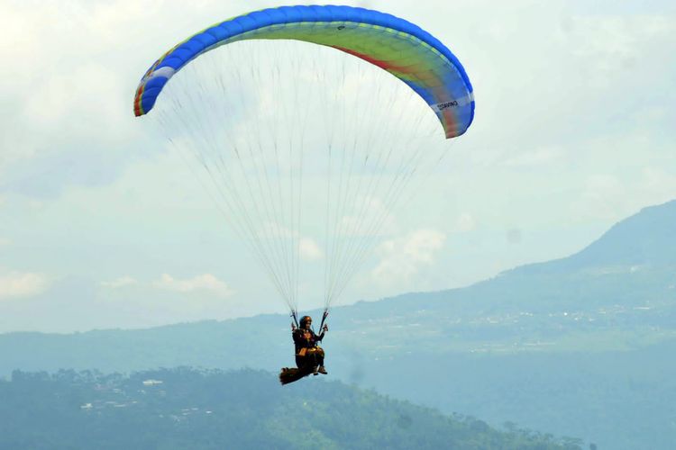 paralayang, Puncak Dunu, sport tourism, Paralayang di Puncak Dunu Jadi Daya Tarik Baru Gorontalo Utara