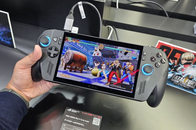 microsoft, Asus, ROG Xbox Ally X, ROG Xbox Ally, Tokyo Game Show 2025, Menggenggam dan Membandingkan Konsol ROG Xbox Ally dan Ally X di TGS 2025