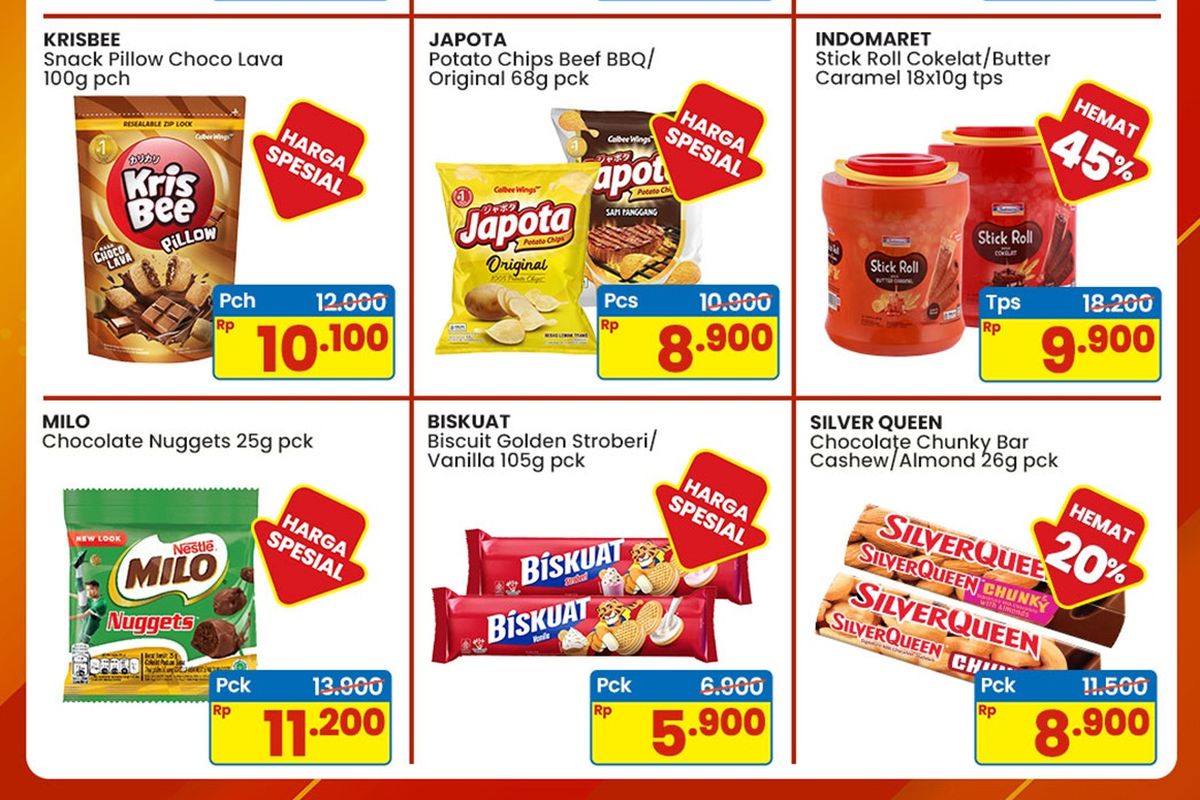 promo Indomaret, Promo Indomaret Spesial Idul Adha 22-27 Mei 2026, Bumbu Dapur Mulai Rp 7.000-an, Hemat minggu ini (21-27 Mei 2026), Family weekend (22-24 Mei 2026), Bumbu idul adha ( 21-27 Mei 2026), Harga khusus member ( 21-27 Mei 2026), Promo 4 hari (21-24 Mei 2026)