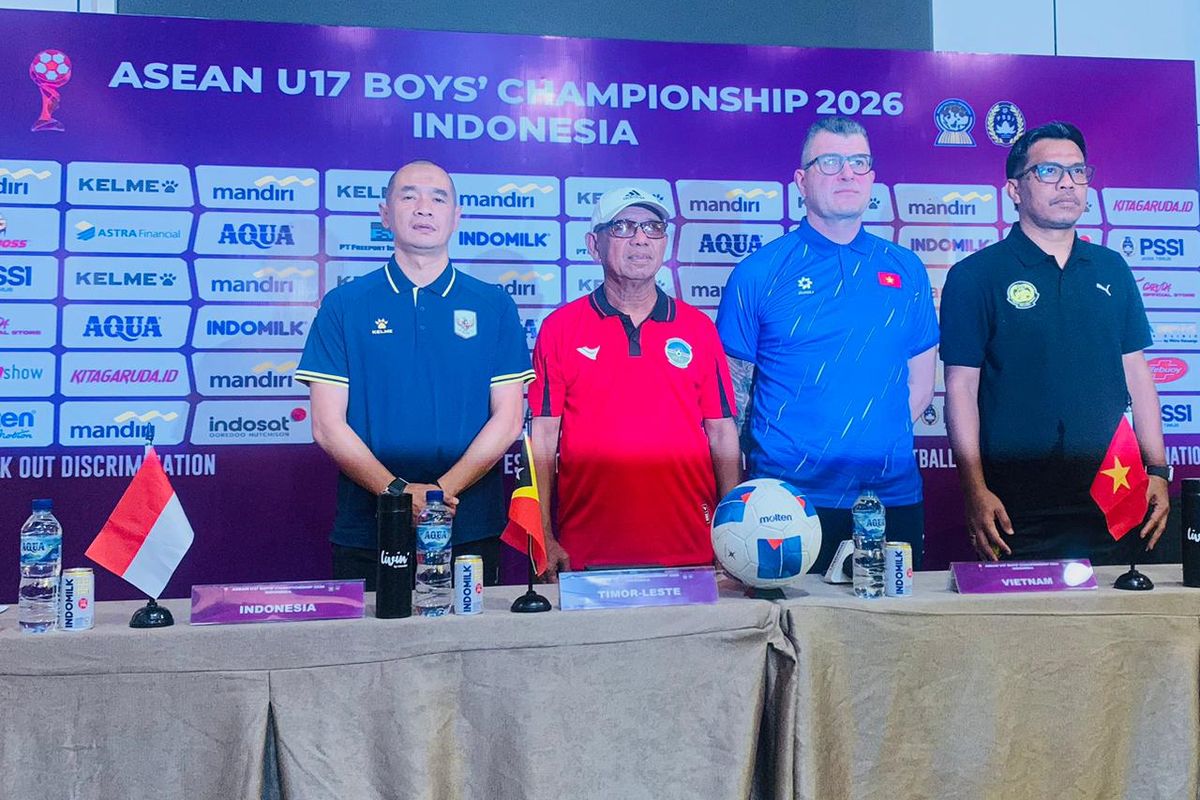 Timnas, Timor Leste, Malaysia, Kurniawan Dwi Yulianto, Timnas U17 Indonesia, Kurniawan Dwi Yulianto Anggap Setiap Laga ASEAN U17 Championship 2026 Layaknya Final