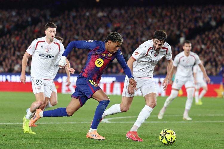 Lamine Yamal, Barcelona, Real Madrid, Lamine Yamal Bisa Mirip Vinicius Jr Gara-gara Balas Cemoohan Musuh Barcelona