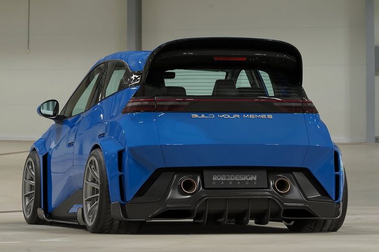 rendering, modifikasi digital, Atto 1, mobil listrik, Referensi Modifikasi, Modifikasi Digital BYD Atto 1, Tampil Agresif Gaya Time Attack