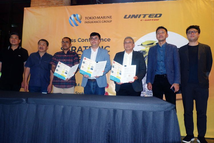 motor listrik, United E-Motor, United E-Motor dan TMI Hadirkan Asuransi untuk Driver Ojol