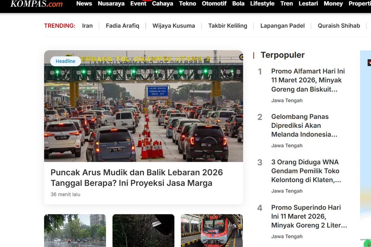 gelombang panas, promo Alfamart, [POPULER NUSARAYA] Update Promo Alfamart | Gelombang Panas di Indonesia April 2026, 1. Update promo Alfamart, 2. Cerita warga di Klaten yang digendam WNA, 3. Update promo Superindo, 4. Sidang kasus jatah preman Gubernur Riau Abdul Wahid, 5. Gelombang panas di Indonesia April 2026