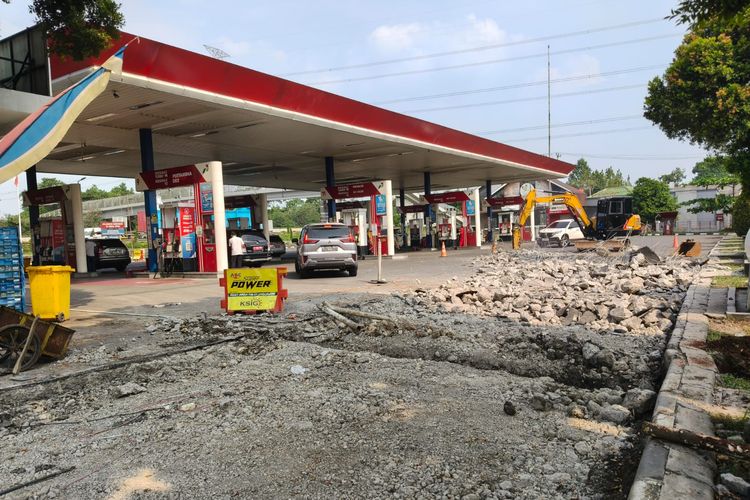rest area, Tol Jagorawi, BBM non-subsidi, SPBU KM 21 Jagorawi Beroperasi Terbatas, Hanya Layani BBM Non-Subsidi