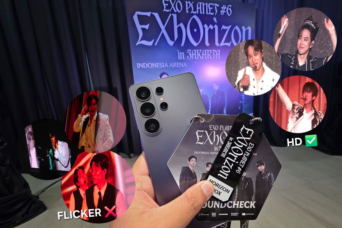 flicker, Samsung Galaxy S26 Ultra, konser EXO, speed, shutter speed, Rahasia Rekam LCD Konser EXO Tetap Jernih, Cuma Ubah Settingan Ini