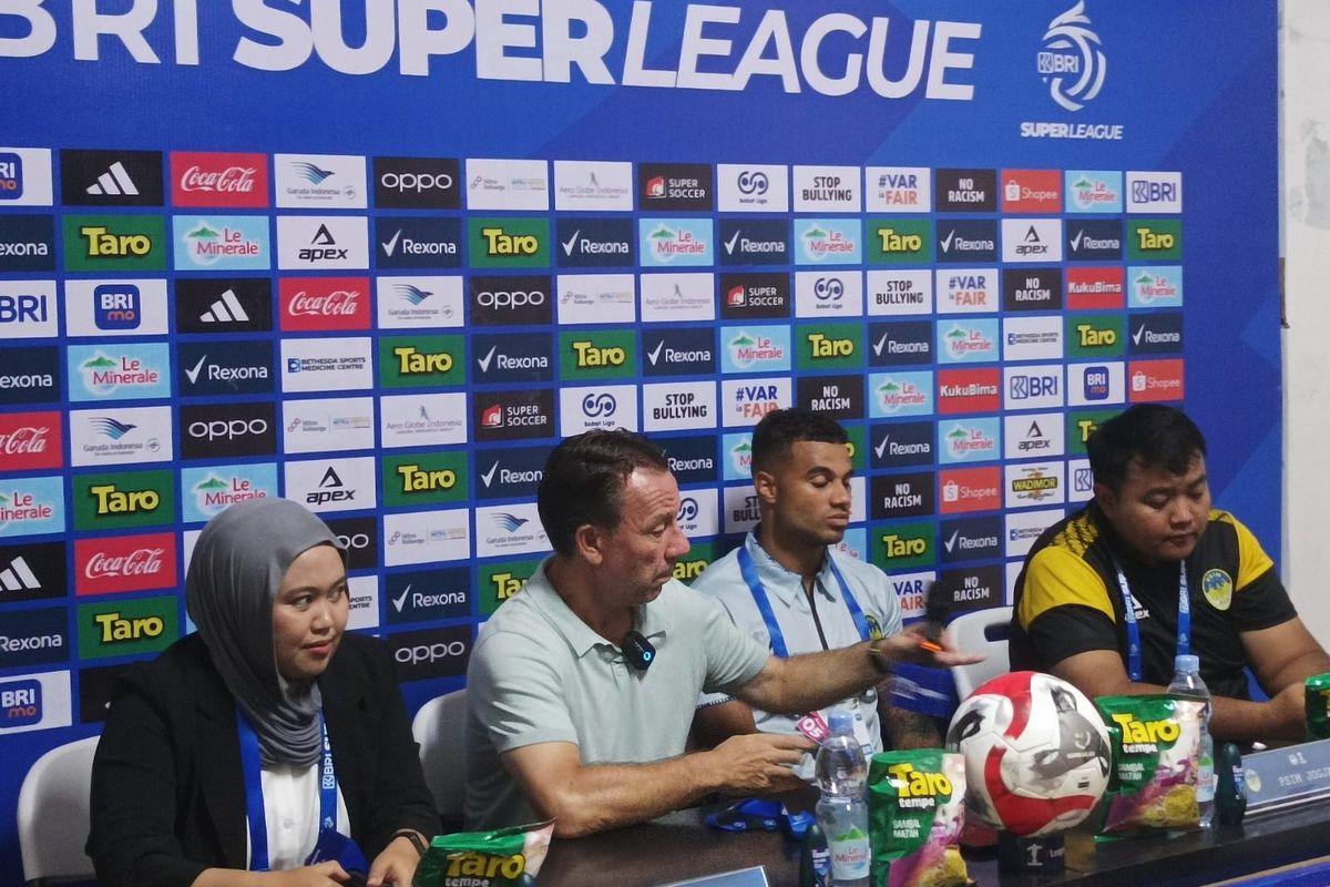 Liga Indonesia, Borneo FC, PSIM Yogyakarta, PSIM, Super League, jean-paul van gastel, PSIM VS Borneo, Super League 2025 2026, Skor PSIM Vs Borneo FC 1-3, Ini Evaluasi Jean-Paul van Gastel