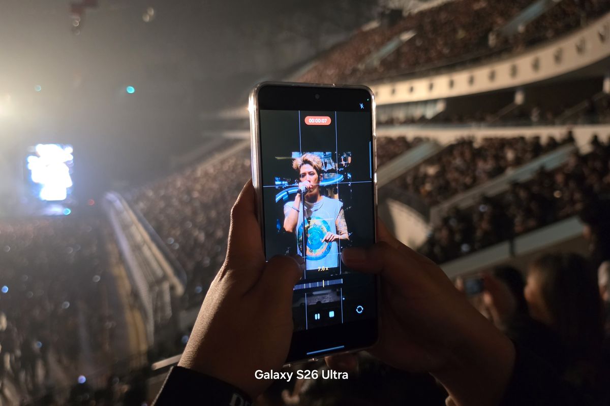 konser, Galaxy S26 Ultra, Setting Kamera Samsung S26 Ultra Ini Jadi 