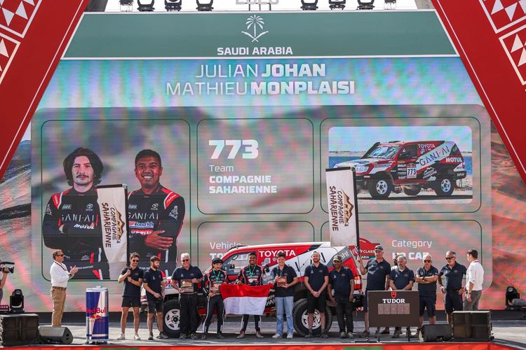Rally Dakar 2026, Julian Johan, Julian Johan Sukses Meraih Mimpinya di Rally Dakar 2026