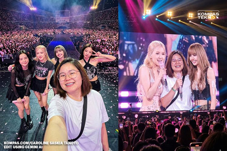 Gemini Nano Banana, Blackpink, Samsung, Gemini AI, BLACKPINK, konser Blackpink, foto konser, gemini nano banana, Pakai 5 Prompt Ini buat 