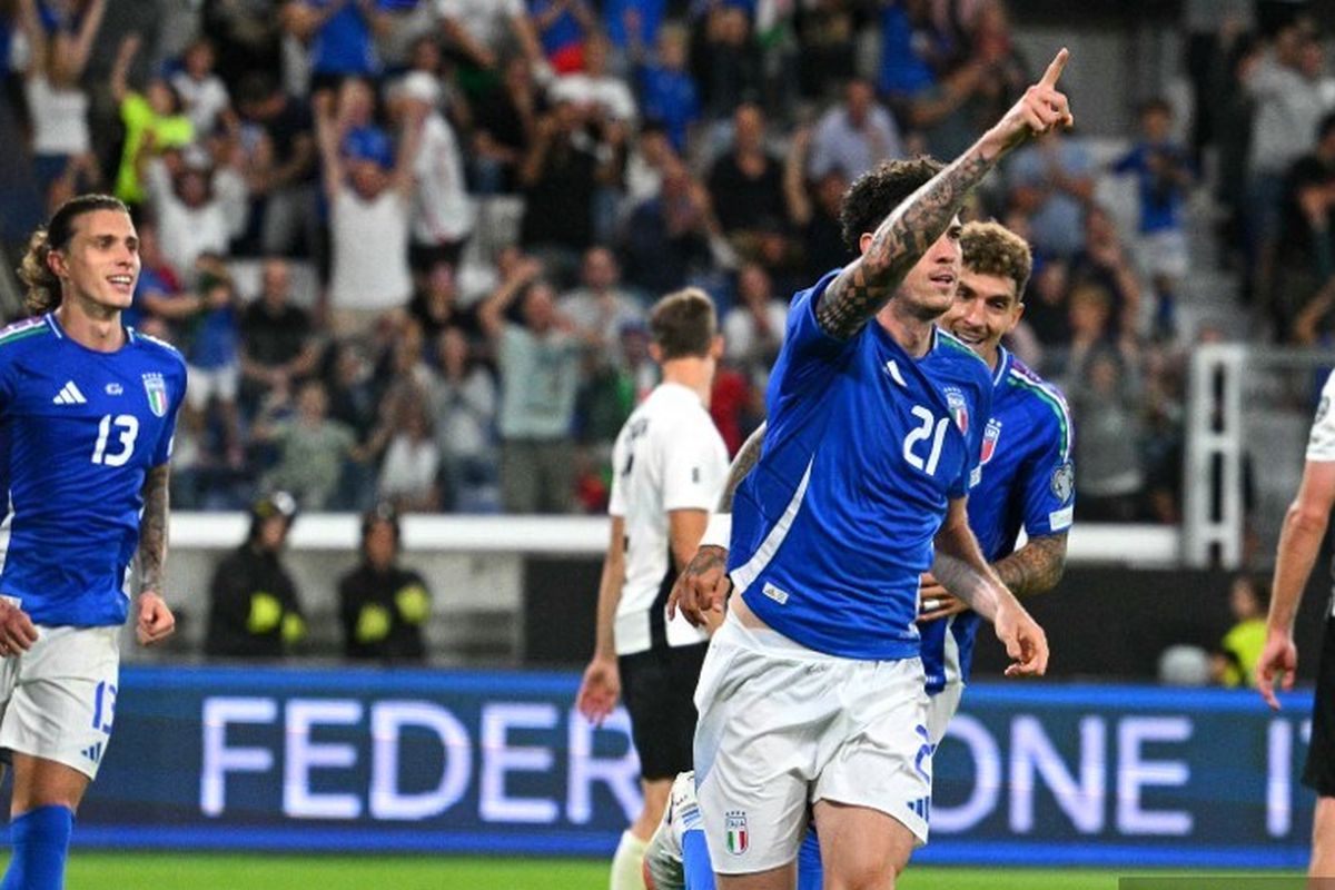 Italia, estonia, Kosovo, Swiss, Italia Vs Estonia, Kualifikasi Piala Dunia, Kualifikasi Piala Dunia 2026, Kualifikasi Piala Dunia 2026 Zona Eropa, Swiss vs Kosovo, Hasil Lengkap Kualifikasi Piala Dunia 2026 Zona Eropa: Italia dan Swiss Panen Gol
