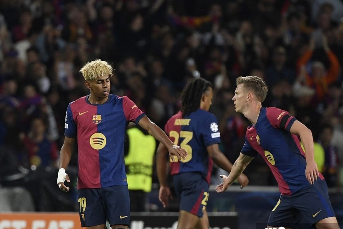 Inter Milan, Barcelona vs Inter, Liga Champions 2024-2025, Hasil Liga Champions, INTER MILAN, Barcelona Vs Inter, Hasil Barcelona Vs Inter 2-2, Barca Bangkit dari Tertinggal Dua Gol