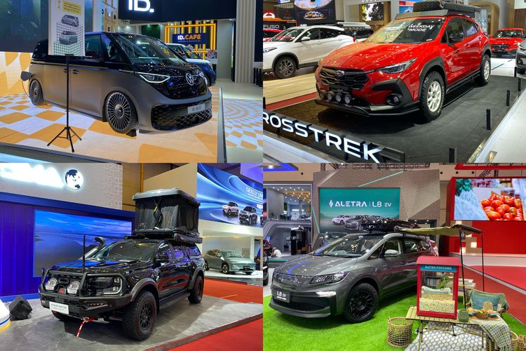 mobil modifikasi, Daihatsu, Toyota Rangga, GIIAS 2025, Ragam Modifikasi di GIIAS 2025, dari Offroad hingga Gaya Stance