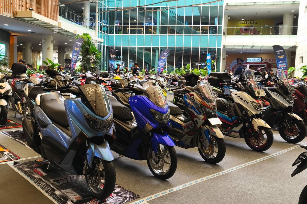 modifikasi, kontes modifikasi, Mix Matic Day, modifikasi motor, modifikasi skutik, Ratusan Skutik Ramaikan Kontes Modifikasi di Jakarta Selatan