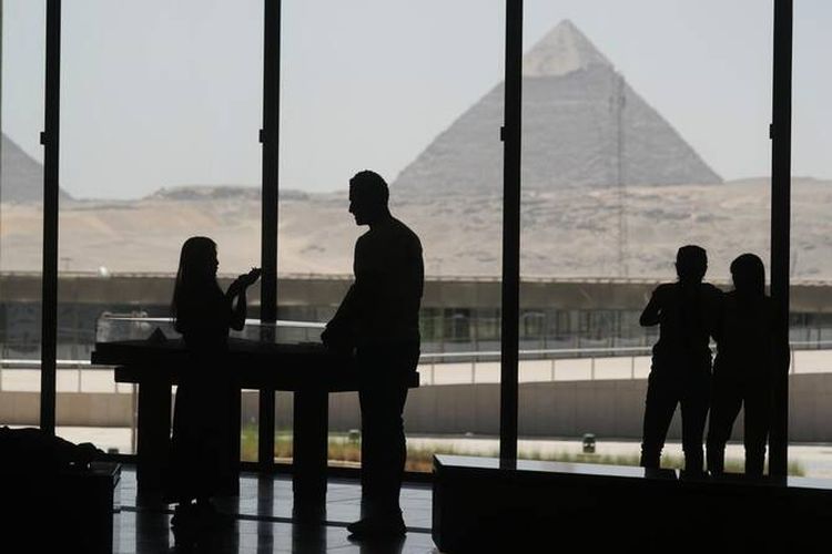 Mesir, Museum arkeologi terbesar di dunia, Grand Egyptian Museum, giza, FOTO: Museum Arkeologi Terbesar di Dunia yang Baru Buka di Mesir
