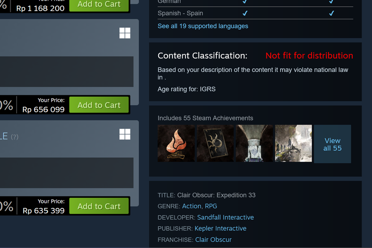 IGRS, Komdigi, Rating Game IGRS di Steam Disorot, Komdigi Buka Suara
