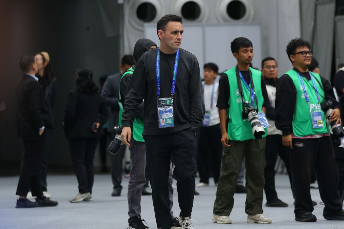 Timnas Futsal Indonesia, Piala Asia Futsal 2026, Kirgistan, Hector Souto, Irak, Timnas Futsal Indonesia Lolos Grup, Hector Souto Hanya Pikirkan Irak