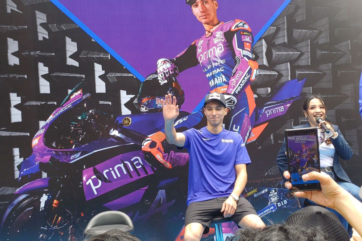 Yamaha MotoGP, Pramac Yamaha, YIMM, Toprak Razgatlioglu Hadir di Jakarta, Bawa Atmosfer MotoGP ke Sekolah