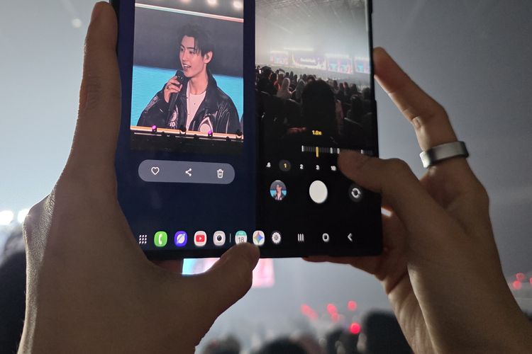 Smartphone, Samsung, galaxy, konser, ENHYPEN, fitur kamera, Samsung Galaxy Z Fold 7, samsung z fold 7, samsung z flip 7, samsung galaxy z flip 7, Praktisnya Foto Konser Pakai Samsung Galaxy Z Fold 7, Sat-set dan Anti-ribet